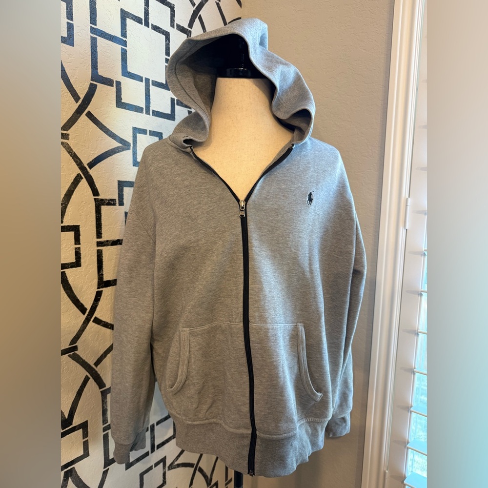 Polo Ralph Lauren Men's Full Zip Fleece Hoodie Sweatshirt Size XL
